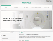 Tablet Screenshot of melurraya.com